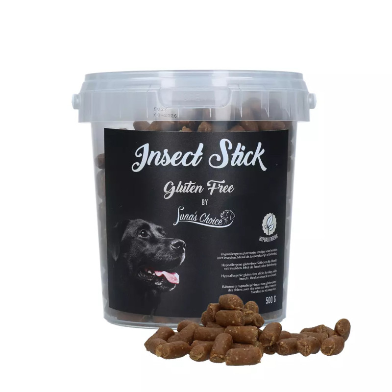 Pochúťky Luna's Choice Trainer Mix Insect Stick Hypoallergenic (gluten-free)