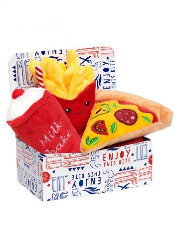 Hračka Pizza Slice Meal Deal Box (3 Toy Combo)