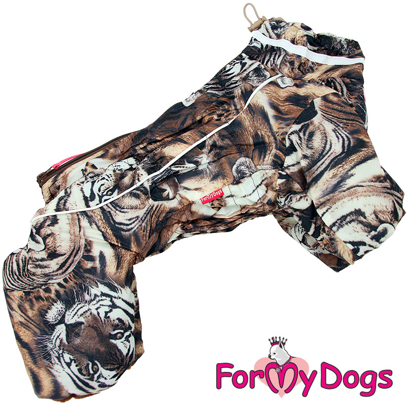 Zimný overal TIGER BROWN (pre fenky) 18/XL