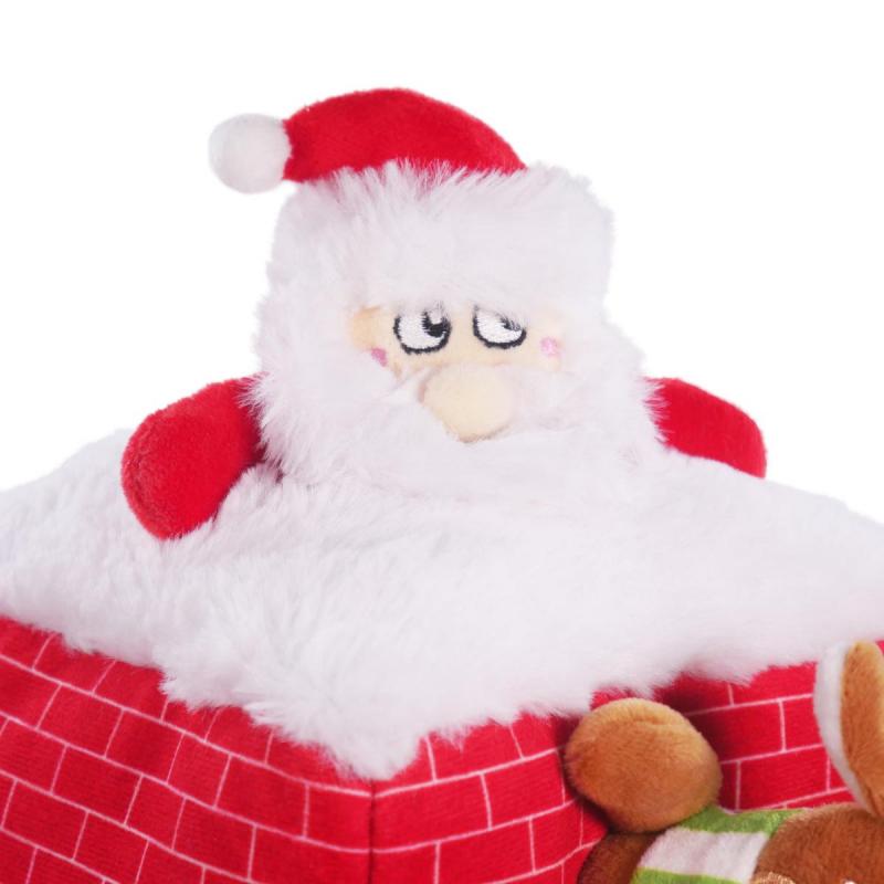 Hračka Peek-a-boo Santa
