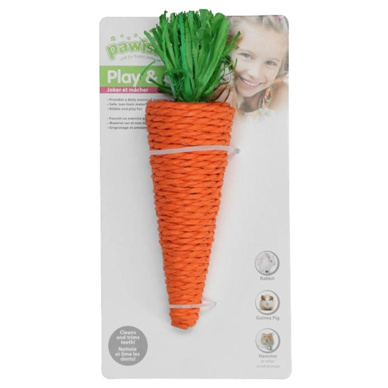 Hračka Pawise Play & Chew Carrot