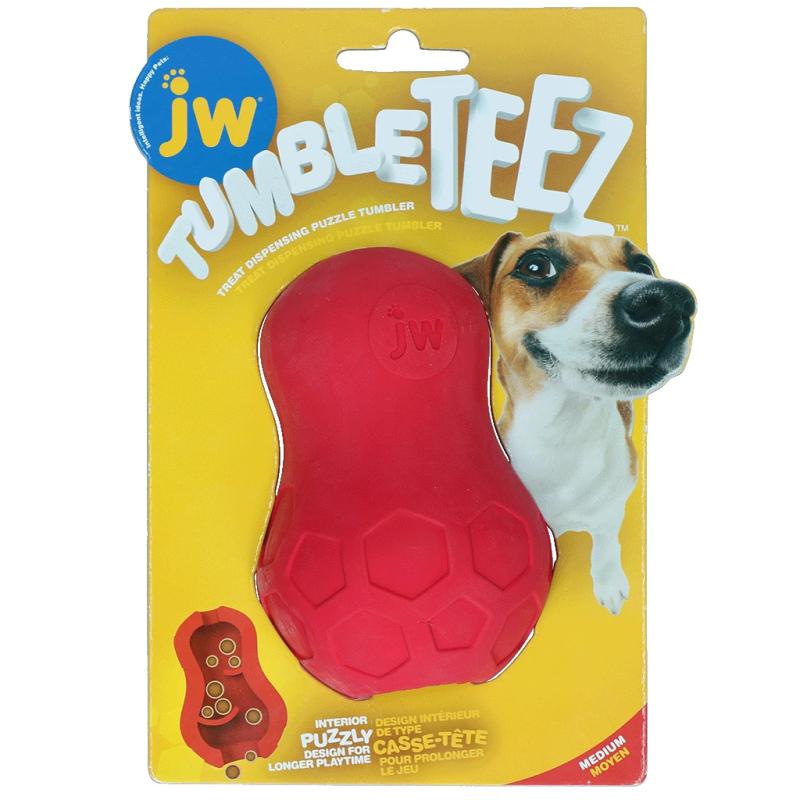 Hračka JW Tumble Teez Red - M