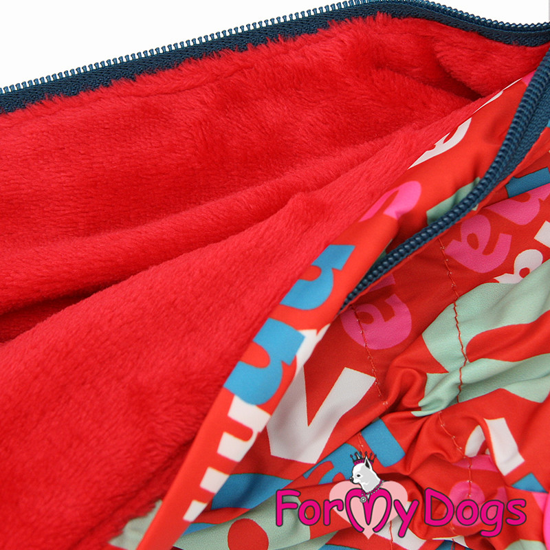 Zimný overal RED (pre fenky) TC2 3