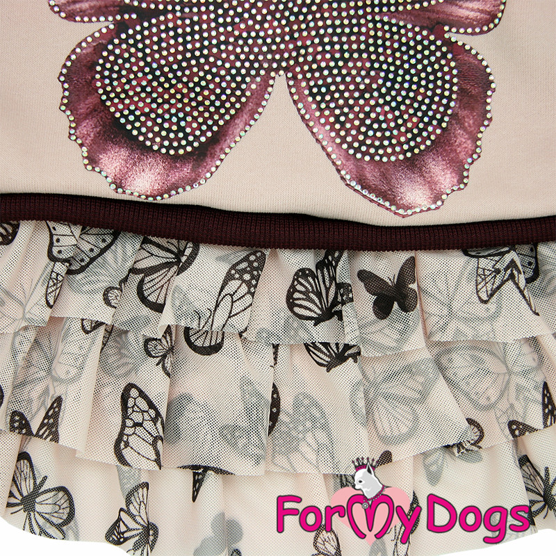 Šaty Butterfly Beige 20/2XL 6