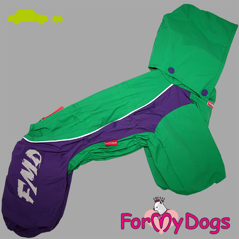 Pršiplášť GREEN/VIOLET (pre fenky) 22/3XL 4