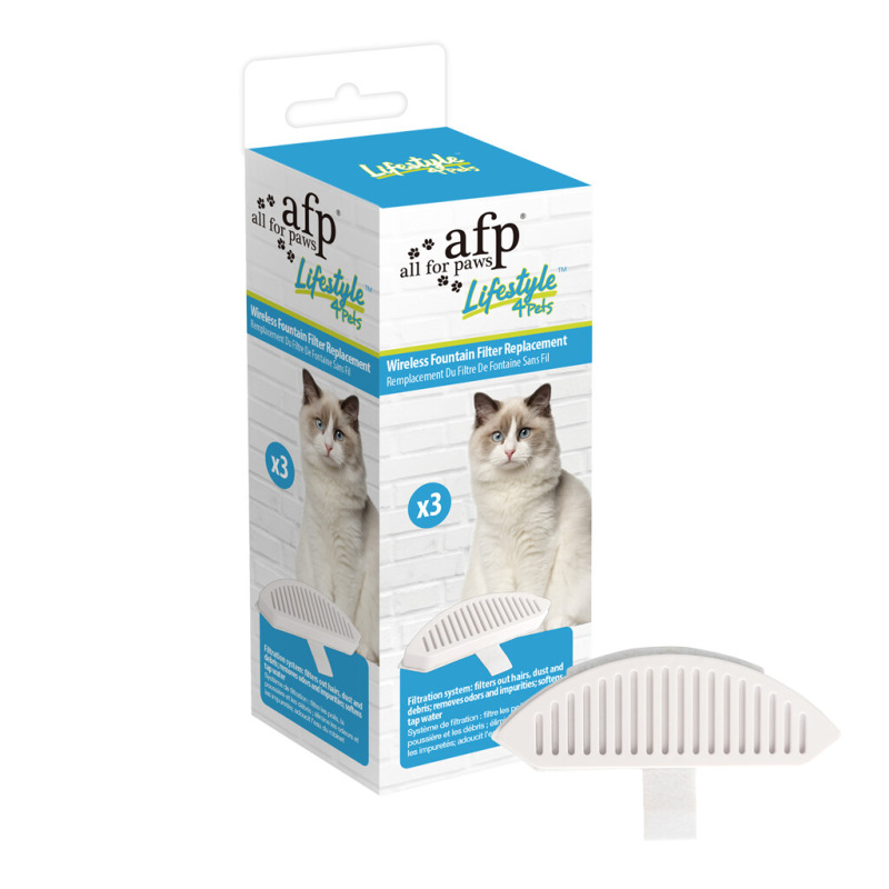 Náhradný filter do bezdrôtovej fontány AFP Lifestyle 4 Pets Wireless Fountain 3 pack