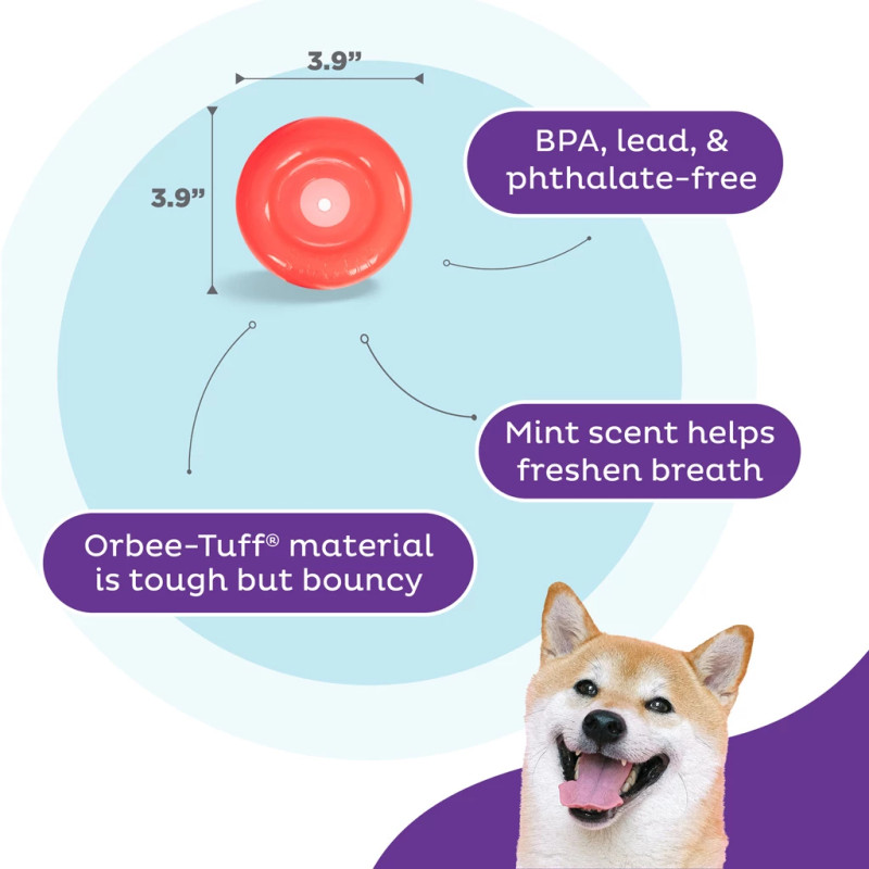 Hračka Outward Hound Orbee-Tuff Snoop S Red (Lil' Snoop) 4