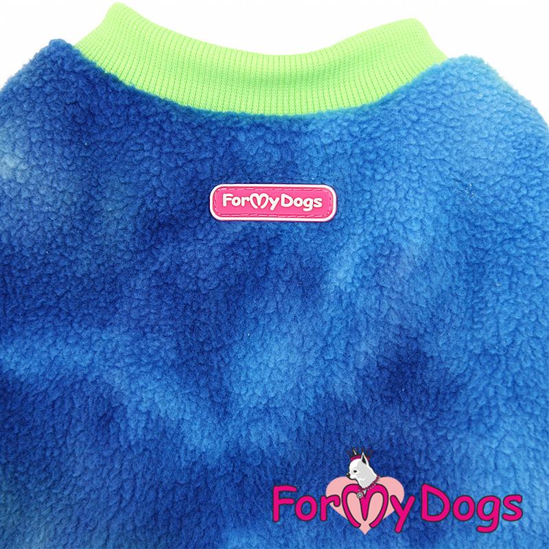 Tričko Blue/Lime Fleece 18/XL 4