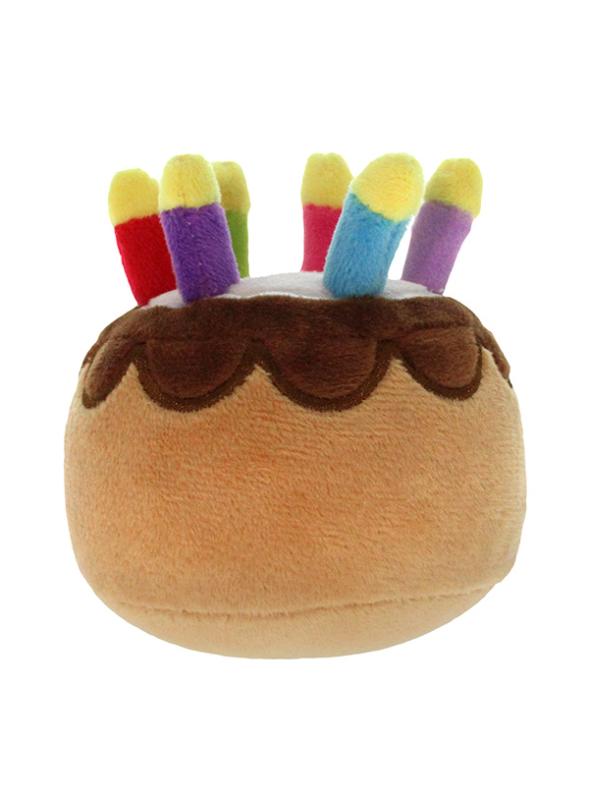 Hračka Birthday Pupcake Plush & Squeaky Dog Toy