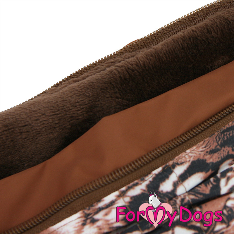 Zimný overal TIGER BROWN (pre psov) TC1 3