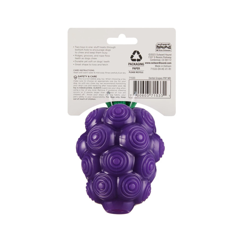 Hračka Outward Hound Dental Grapes 2