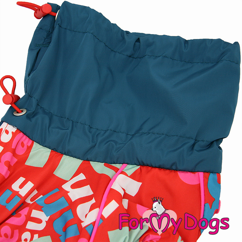 Zimný overal RED (pre fenky) 4