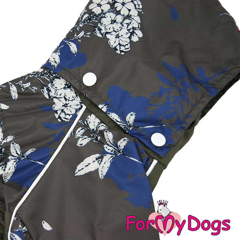 Pršiplášť KHAKI FLOWER (pre fenky) 22/3XL 3
