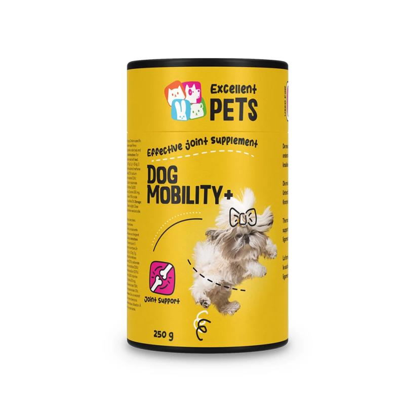 Výživový doplnok pre zdravé kĺby Dog Mobility Plus 250 g